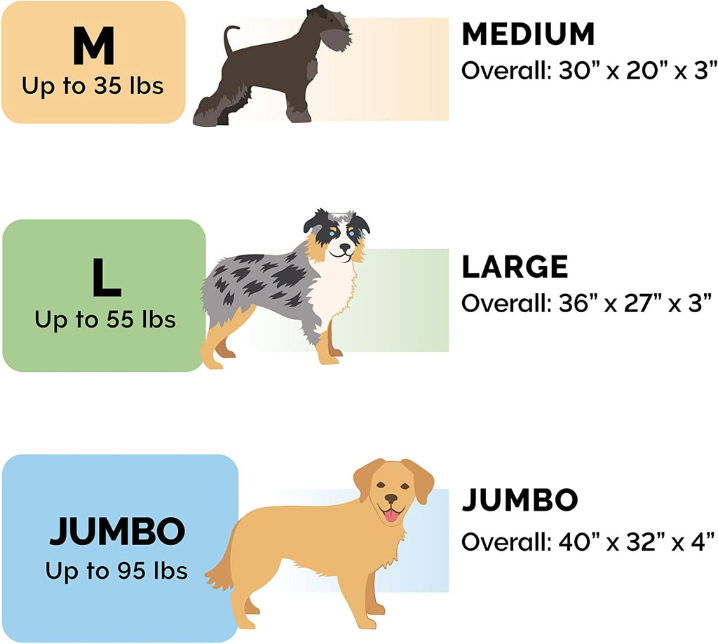 Large Medium Dog Bed with Cooling Gel and Removable Washable Cover for Dogs up to 55 lbs - Berber & Suede Top Mattress - Espresso