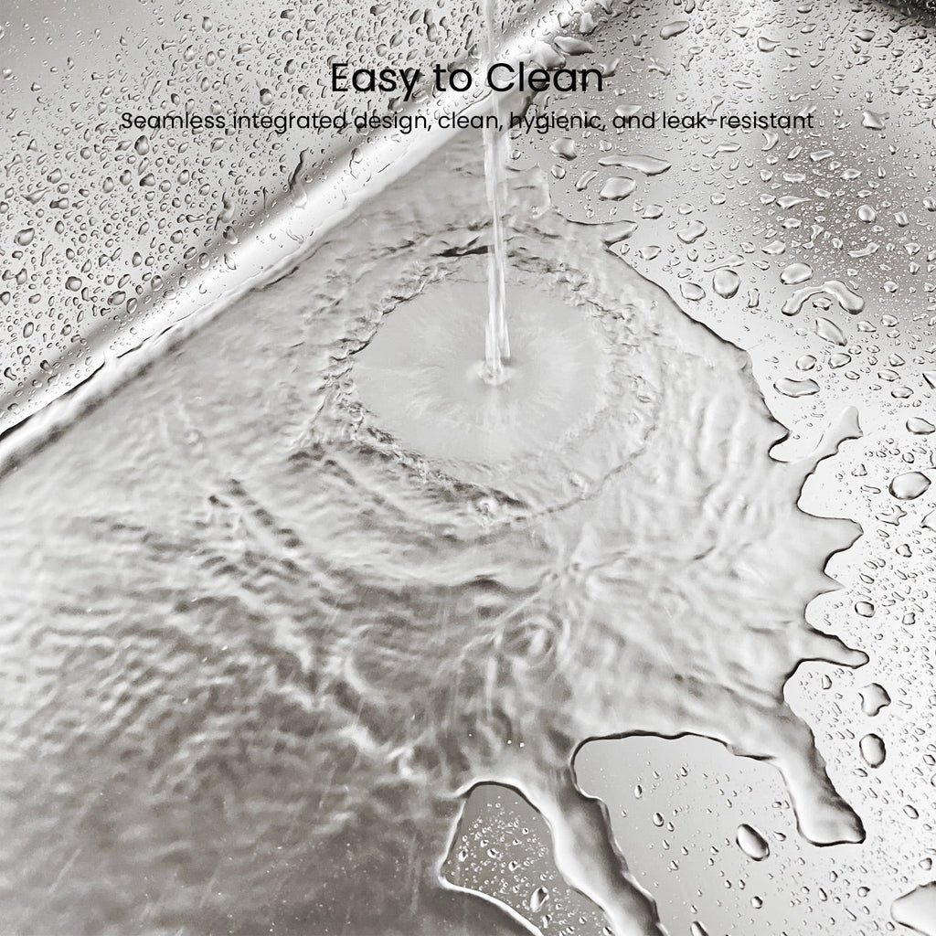 Cat Litter Box with High Sides Large Stainless Steel Cat Litter Pan 23.6" X 15.7" X 5.9"