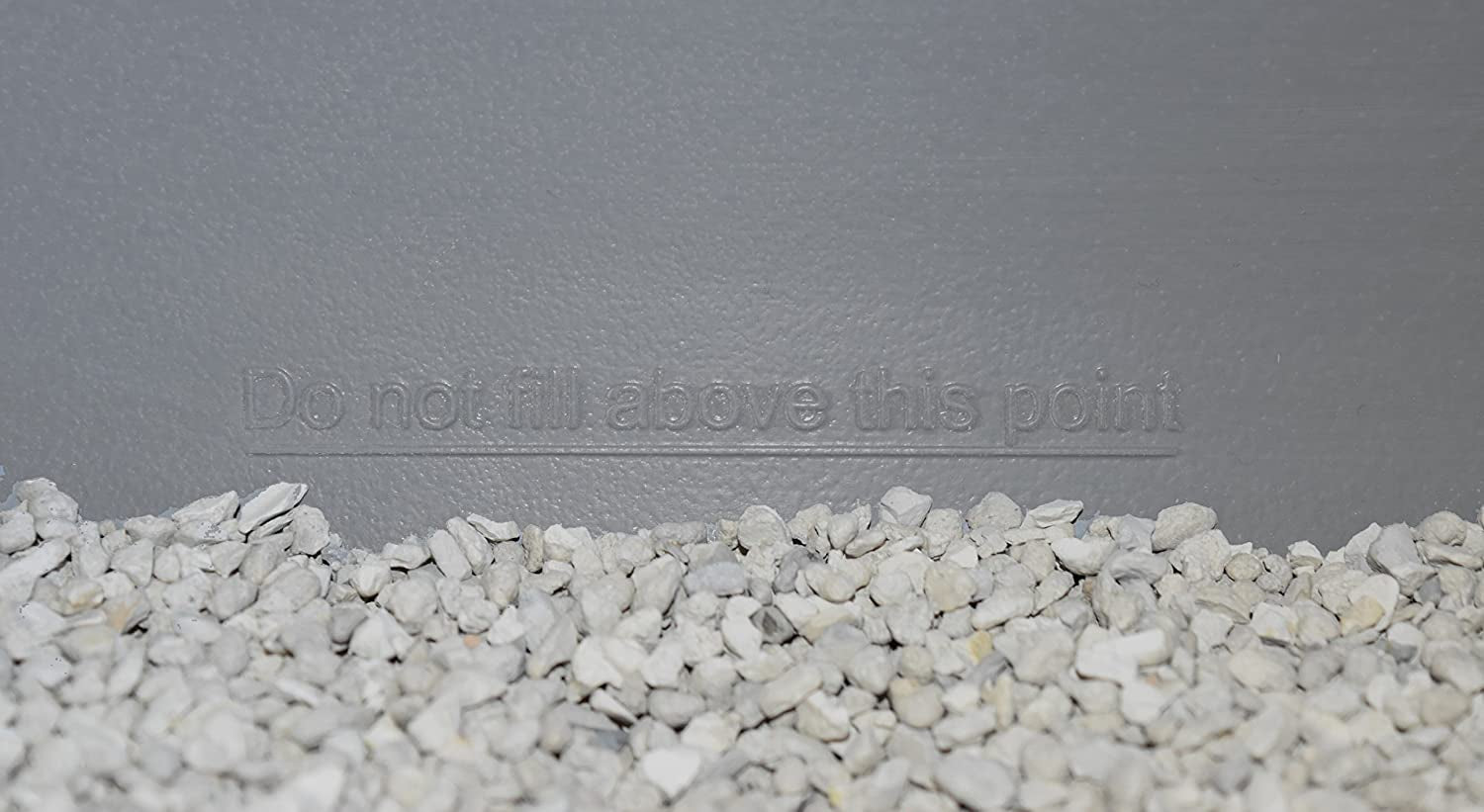 BetterBox Non-Stick Large Litter Box with Pet-Safe Coating for Effortless Cleaning and Open Top Design, Constructed from Durable ABS Plastic