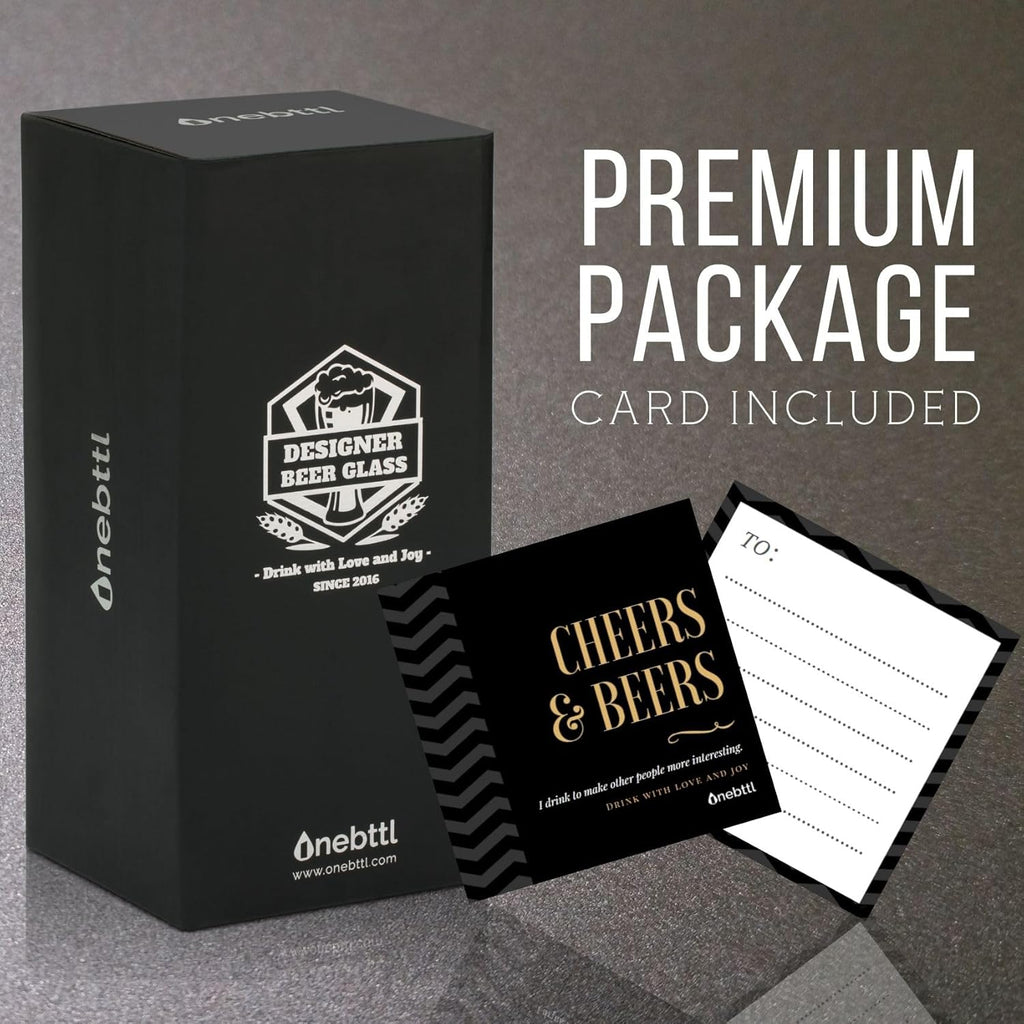 15Oz Beer Glass for Dog Dads - Ideal Gift for Dog Lovers and Owners on Birthdays and Holidays