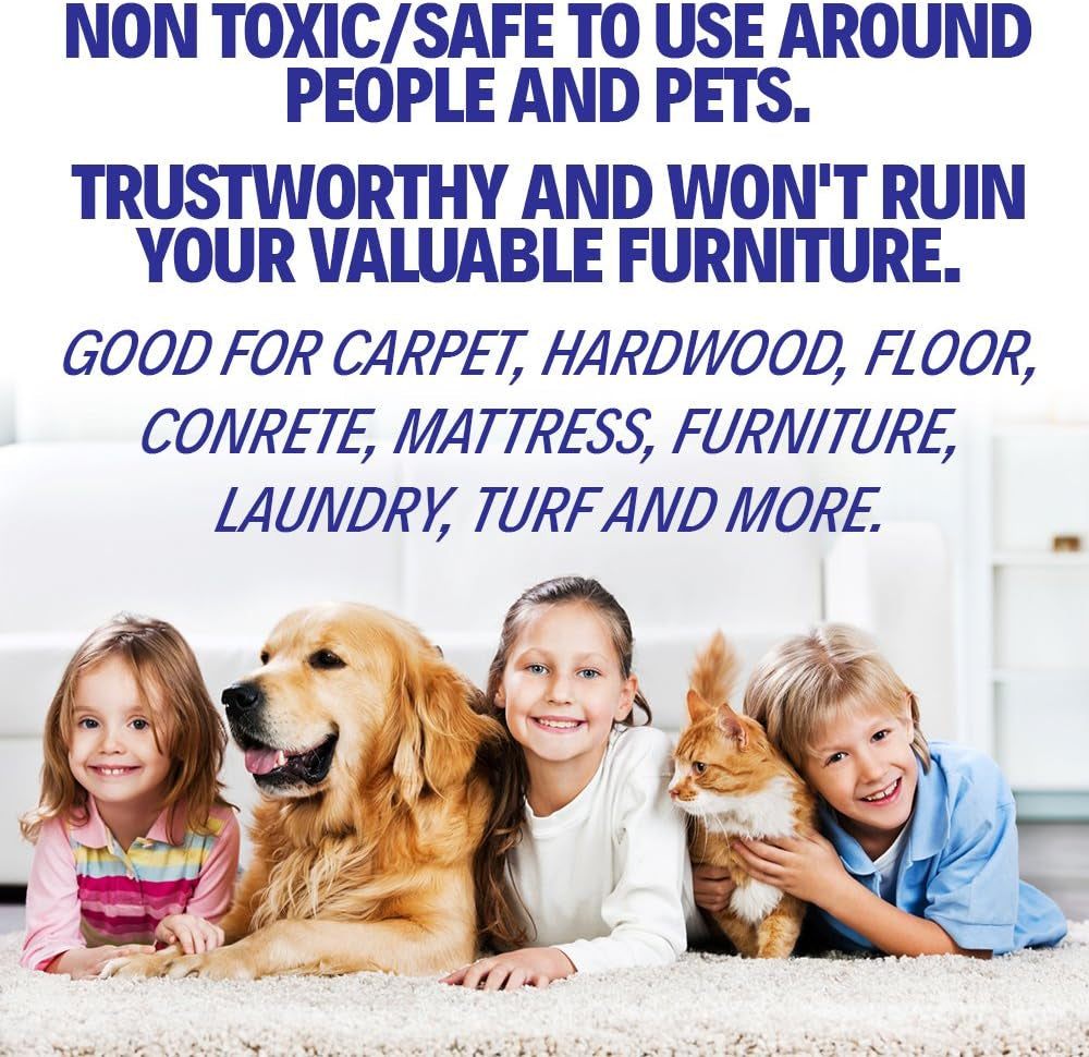 Pet Odor Eliminator for Home & Urine Destroyer - Pet Urine Odor Eliminator Spray - Urine Remover for Dogs and Cats - Pet Carpet Cleaner Solution