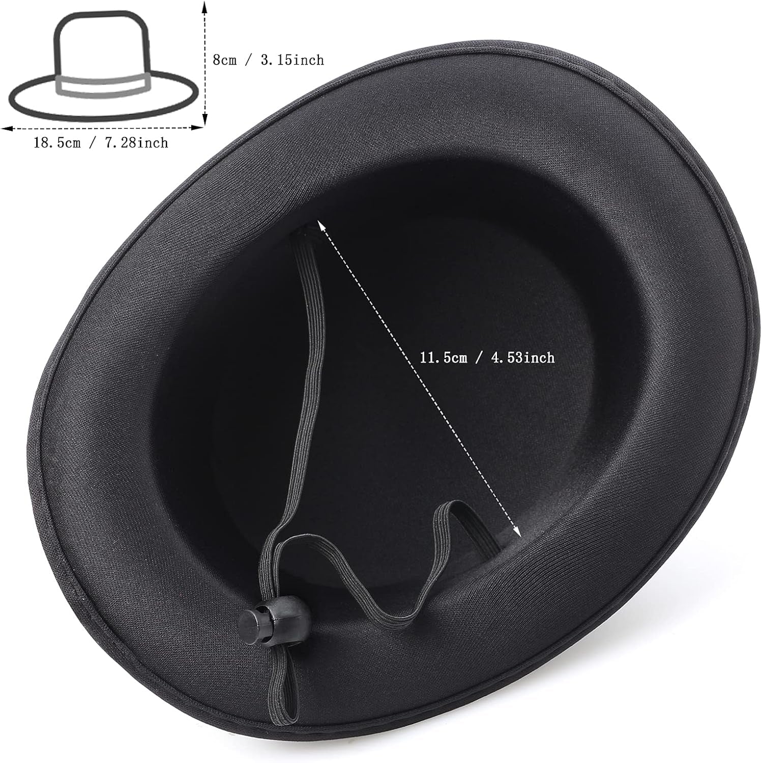 2 Pieces Pet Formal Accessories Set - Pet Top Hat with Pet Formal Necktie/Bowtie Birthday Party Gradation Halloween Costumes Accessories for Dog Cat (Red-A) One Size